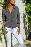 2025Ebaywish Autumn And Winter New Women's Shirt Collar Long-Sleeved Shirt Women's Clothing