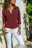 2025Ebaywish Autumn And Winter New Women's Shirt Collar Long-Sleeved Shirt Women's Clothing
