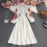 French Gentle Wind V Collar Horn Sleeves With Waist Swing Lotus Leaf-Side Dress Female Pendant 0515