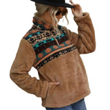 Wish New Autumn And Winter Fashion Burst Trace Zip Lady Fashion Edema Plush Women's Clothing