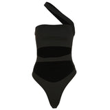 Spring 2025 Fashion Trend Women's New Sleeveless Body With Hollow Open Back-In-One