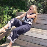 New Station 2025 Summer New Designer Small Embroidered Vest Trousers Two-Piece Set