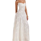 2025 Summer New Women's Fashion Brai Collar Sexy Temperament Evening Dress Dress Dress