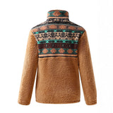 Wish New Autumn And Winter Fashion Burst Trace Zip Lady Fashion Edema Plush Women's Clothing