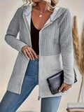 2025Wish Autumn And Winter Fashion New Splicing Large-Size Casual Loose Coat Women's Clothing