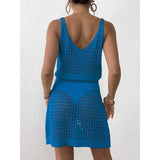 2025 Women's Jersey Knitted Sling Dress To Collect Waist Sling Skirts Beach Dress Beach Vacation