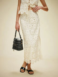 2025 New Women's Spring Summer French Sleeveless Chiffon Vest Temperament Vest Dress Suit