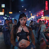 2025 Summer New Women's Sling Design Five-Pointed Star Hanging Neck Strap Sexy Bare Back Small Vest Woman