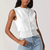 2025 New Hottie Women's Suit Summer Striped Long-Sleeved Hanging Neck Top Skirt Two-Piece Women