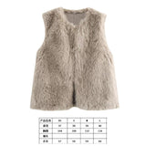 Women's Clothing 2025 Autumn And Winter New Fashion High-End Environmental Protection Fur Vest