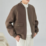 Vintage Heavy Industry Pu Leather Jacket Autumn Sweet Cool Hot Babes Oversize Premium Locomotive Jacket