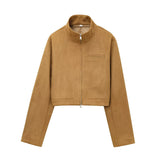 Women's 2025 New Fashioned Tuff-Pocket Pocket Dressed Jacket T-Bloat