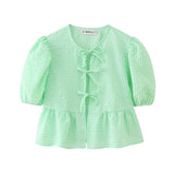 Spring 2025 New Women's Leopard Print Short-Sleeved Shirt