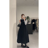 Korean Small Fragrant Wind Wood Ear Half High Collar Bottom Shirt Folded Folded Bud Vest Skirt Set