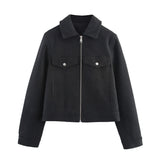 Women's 2025 New Soft Zippered Jacket Jacket