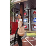 Korean Casual Style Niche White Short-Sleeved T-Shirt Black Irregular Design Half-Body Dress Suit Women's Summer