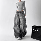 Curry Denim Short Skirt Women Spring And Summer Retro Temperament A-Word Skirt High Waist Slim Slim Skinny Ass Skirt Skirt