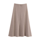 Women's Clothing 2025 Spring New Fashion Temperament Casual Soft Top Dress Dress Set