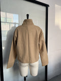 2025 Spring And Autumn New Temperament Trend Collar Buckle Jacket Short Jacket