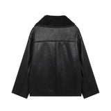 Women's 2025 Autumn And Winter New Street Fashion Fur Integrated Double-Sided Jacket