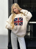 Autumn/Winter 2025 New Women's Easing Easing Independent Japanese Collar Fashion Knitted Sweater