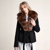 New Temperament In Autumn And Winter 2025, The Female Collar Wool Woolen Coat