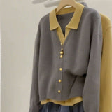 Vintage Fashion Sweater Set Women's New Deep V-Neck Collar Sweater Sling Vest Two-Piece Set In Autumn/Winter 2025