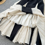 Summer Elegant Sexy Sling Dress Women's Holiday Wind Waist Lotle Side Dress Dress Dress