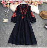 French Gentle Wind V Collar Horn Sleeves With Waist Swing Lotus Leaf-Side Dress Female Pendant 0515