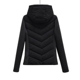 Z Women's Clothing 2025 Autumn And Winter 2025 New Slim Slim Hooded Cotton Jacket 8073227