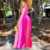 Wish Summer New Women's Sexy Printed Sexy Suspension Dress