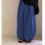 Korean Languid Feeling To Wear A Woman's 2025 Summer Printed Short-Sleeved Collar Top Loose Pear-Shaped Body Trousers