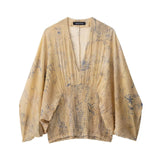 Z Feng 2025 Summer New Women's Bohemia Holiday Fashion Printed Stamp 8286005