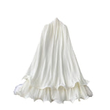 Seaside Holiday Wind Sexy Bare Back Hanging Neck Sling Dress Women's Summer Loose Thin Pony Cake Skirt