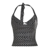 2025 Summer Fashion Trend Women's New Hanging Neck Repair Body Bumping Small Vest