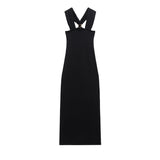 Spring 2025 New Dress Women's Hanging Neck French Design Sense