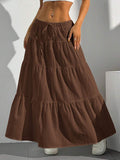New Wish Spring And Summer Women's Dress Half-Dress Skirt Strap Splicing Big Swing Skirt Loose Long Dress Large Size Women's Clothing