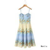 Spring New French Pure-Hearted Unkempt Sling Vest Short Top