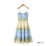 Temperament Lantern Dress Women's Spring New Short Skirt To Collect Irregular Lotus Leaf Edge Tie