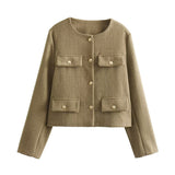 2025 Women's Autumn And Winter Fashion New 15 Color Jacket Small Scent Style Short Suit Jacket