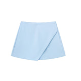 2025 New Women's Trousers Women's Skirts Summer Color Irregular Skirt
