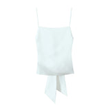 Spring 2025 New Women's Solid Color Repair Behind The Back Strap Slings