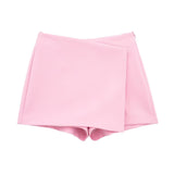 Spring New Multi-Color Asymmetric Fashion Trousers
