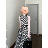 French Elegance Wears A Traceal Tice-Grow Dress Women's New Summer Design Commuting Long Skirt