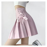 2025 100-Fold Skirt Women's New Dress With White Half-Dress Korean Version Of The College Style Skirt A Skirt