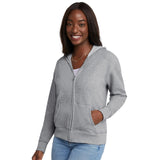2025 Women's Clothing Women's Full Zipper Plus Velvet Hoodie Hoodie