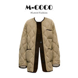 A Complete Set Of Early Autumn Wear And Match Color Splicing Fake Two Knitted Cardigan Women Autumn High-Rise Skirt Suit