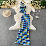 Holiday Style Unique Water Corrugated Sling Sling Coat High Waist Repair Look Hips