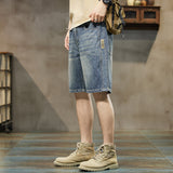 Trendy Loose Boys Casual Pants Five-Point Trousers New Thin Men's Workwear Brand Summer 2025 Shorts Five Points