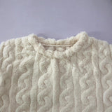 Fashion Women's New Wish Plush Round Collar Casual Long-Sleeved Pants Two Sets